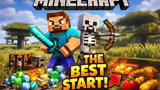Let's play Minecraft part 1 (WITH SHADERS :)