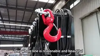 16 Ton Knuckle Boom Marine Crane For Sale