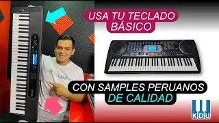 ✅Usa tu Teclado b&aacute;sico con Samples PRO - KDU Sintetizador