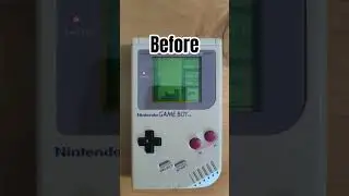 GameBoy LCD screen mod