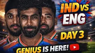 Ind vs eng test match /India dominating with bowling 🐍🔥