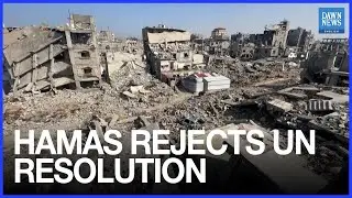 Hamas Rejects UN Gaza Resolution, Accuses It of Supporting Israeli Position | Dawn News English