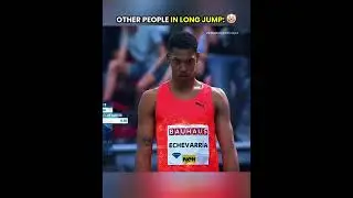 Other people in long jump vs this guy ☠️ | #edit #longjump #shonedit #newyork #usa