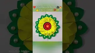 Paper Se Beautiful Phool Kaise Banaye 🌸 | Easy Paper Flower Craft | DIY Flower Shorts #flowermaking
