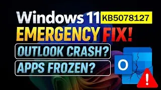 Windows 11 KB5078127 Emergency Update Fixes Outlook Crashes & App Freezes