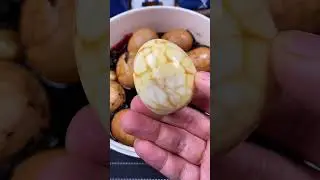 Braised chicken eggs Chinese recipe