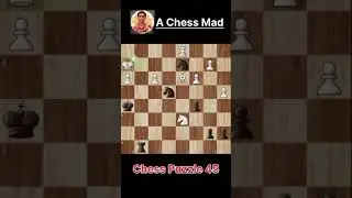 The Knight Attack #chess #chesspuzzle #shorts #viral #foryou #fyp