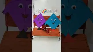 Makar Sankranti Special Kite Making 🪁 Easy Art & Craft ✂️ #Shorts #Viral