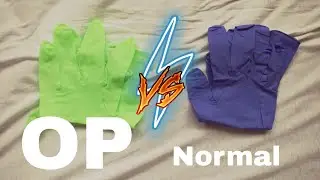 OP Handschuhe vs. NORMALE Handschuhe
