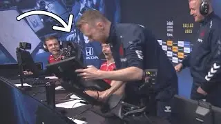 Gl1vE dropped monitor after winning 1 vs 3 clutch | CSGO MOMENTS