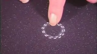 How to sew an eyelet by hand
