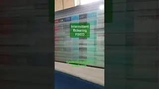LED LCD TV Panels' CYCLIC FLICKERING  Common to GIP screen #panelrepair