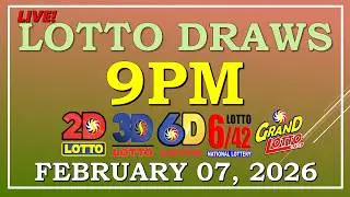 LOTTO RESULT  9PM DRAW , FEBRUARY 07, 2026@LottoResultTV15K