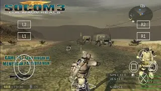 AetherSX2 PS2 Emulator For Android - SOCOM 3 U.S. Navy SEALs Gameplay
