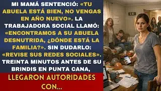 Mi mamá: 'Tu abuela está bien, no vengas en Año Nuevo' La trabajadora social: 'Encontramos