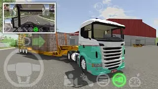 Materials Transportation - The Road Driver Gameplay With Scania Hauling Easily Delivering Fast