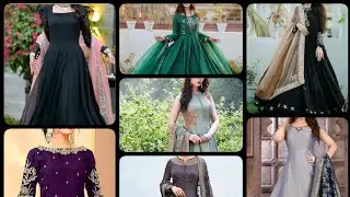 Raw silk long frocks design/ Beautiful Maxi frock design for functions and party/latest frocks style