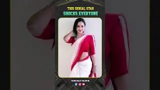 Serial Actress Jyothi Poorvaj Stuns Fans with Glamorous Photos on Social Media ✨ | Telugu Wallet