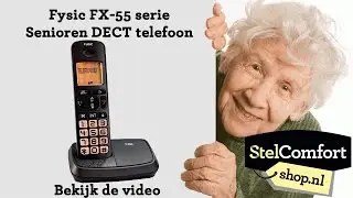 Senioren DECT telefoon Fysic FX-5500 | StelComfortshop.nl