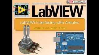 Episode 01: Setup and Analog Read for LabVIEW interfacing with Arduino