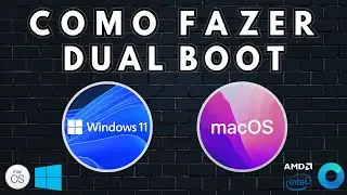 HACKINTOSH: DUAL BOOT - CRIAR PENDRIVE E INSTALAR WINDOWS 11 + macOS Monterey - TESTADO AMD & INTEL