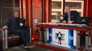 Actor Alan Thicke talks about breaking nose at celebrity hockey game 11/7/16