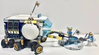 Lego City 60348 Lunar Roving Vehicle Speed Build