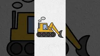 Easily Learn to Draw a Bulldozer