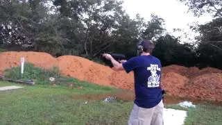 AR and AK pistols at the range.