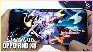 Oppo Find X8 Honkai Star Rail Gaming test | Dimensity 9400, 120Hz Display