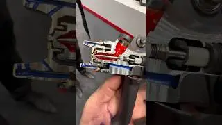SATA jet X como es por dentro , mostramos su interior. Mostramos los componentes internos.  Serlap