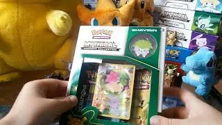 Mythical Shaymin Pok&eacute;mon Collection Box Opening! (Pok&eacute;mon Generations TCG boosters!)