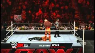 WWE 2K15 Hulk Hogan's Signature move and Finisher