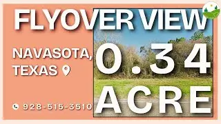 Fly Over - 0.34  acre land for sale in Navasota, Texas [R23636]