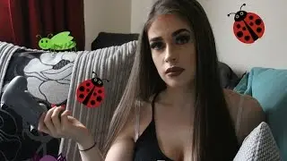 Girlfriend Scared by Bug (Prank)