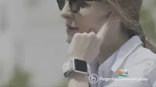 High-Tech Wrist Strap Turns Finger Into Phone Receiver