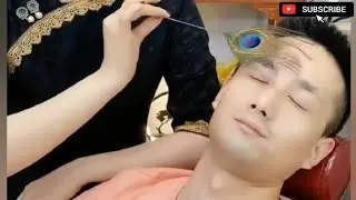 Chinese ASMR Massage | Relaxing Massage | Ears, Head, Eyes Massage