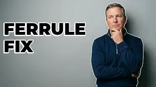 How To Secure A Golf Club Ferrule That Moved?