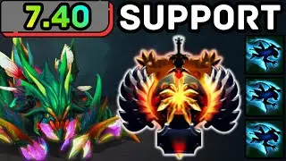 🔥 NEW PATCH 7.40 !!! WEAVER SOFT SUPPORT NONSTOP PRESSURE | DOTA 2 GAMEPLAY 🔥