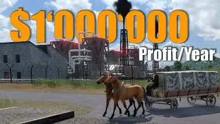 How to Get $1M/Year Profit FAST in Transport Fever 2!