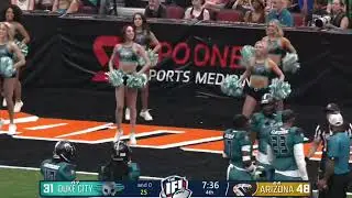 Craziest way to score in football (Arena football 1 point safety)