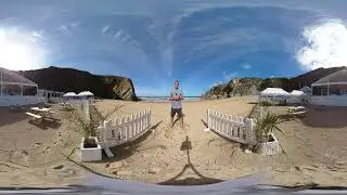 A 360 Degree Virtual Tour of Lusty Glaze Beach Weddings