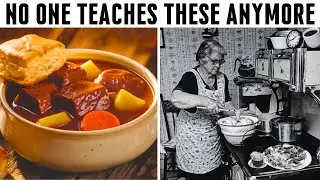 15 COOKING SECRETS From Old Cookbooks You Never See Anymore