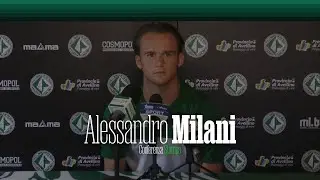 Ritiro Rivisondoli - Conferenza stampa di Alessandro Milani