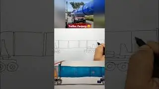 truck treiller #drawing #shorts