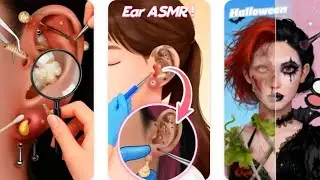 ASMR Makeup Skincare games - Android gameplay