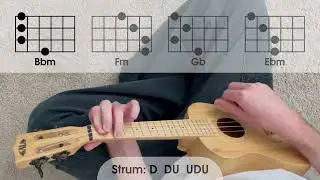 aaron smith - dancin // ukulele tutorial