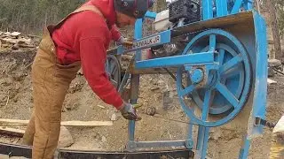 (Part 4) Woodworking: Making your own lumber - EZ Boardwalk Sawmill Mega series