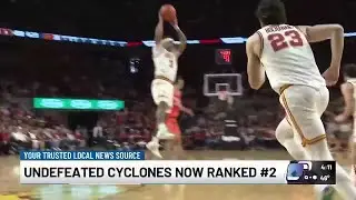 Iowa State takes No. 2 spot in AP men&rsquo;s basketball poll