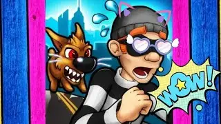 ВОРИШКА БОБ 2 ПОЛИЦЕЙСКАЯ ЗАСАДА, БАБУЛЯ, ЗЛАЯ СОБАКА! Онлайн игра Robbery Bob супер класс! ИГРАВОЗ